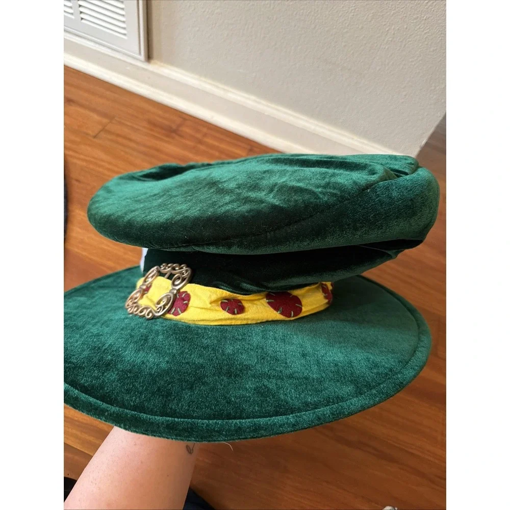 Green Mad Hatter Hat In this Style 10/6 Adult Size Alice In Wonderland